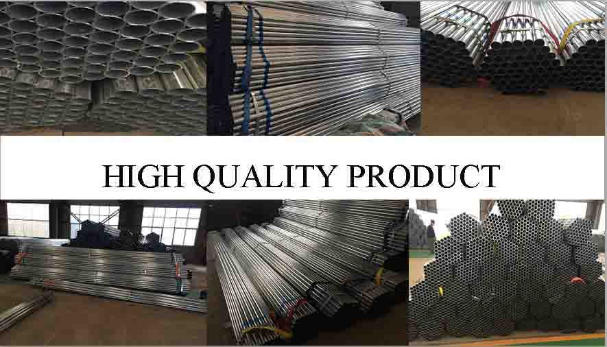 high quality products of Hot sale galvanized steel pipe made in China