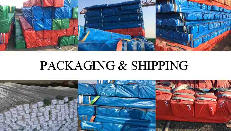 packaging and shipping of Hot rolled square pipe