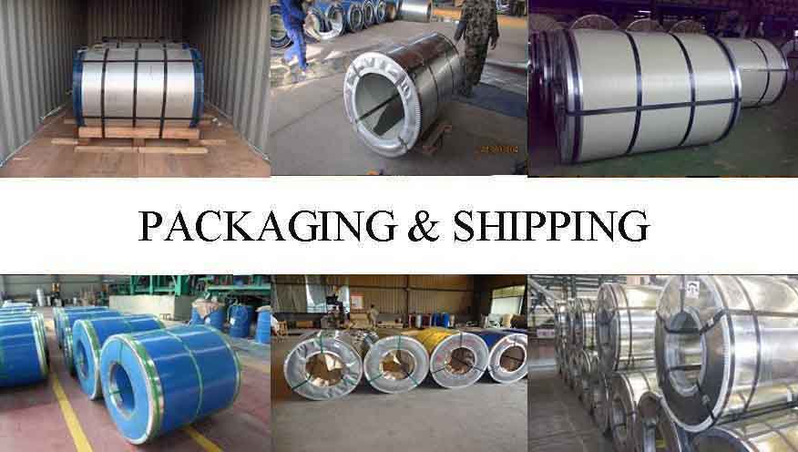 Packaging and shipping of PPGI Steel Coil Manufacturer in Madagascar